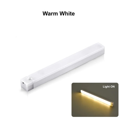 Smart Motion Sensor LED Light Bar – USB Rechargeable