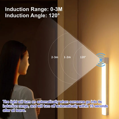 Smart Motion Sensor LED Light Bar – USB Rechargeable