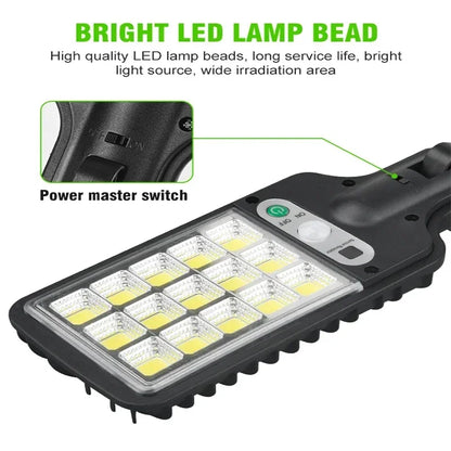Solar Motion Sensor Lights | Waterproof Outdoor Security Lights (4-Pack)