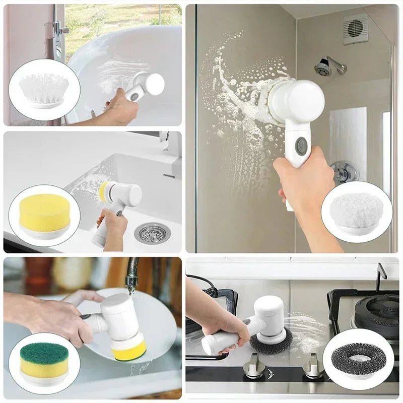 Electric Spin Scrubber™ | Cordless Bathroom & Kitchen Cleaning Brush