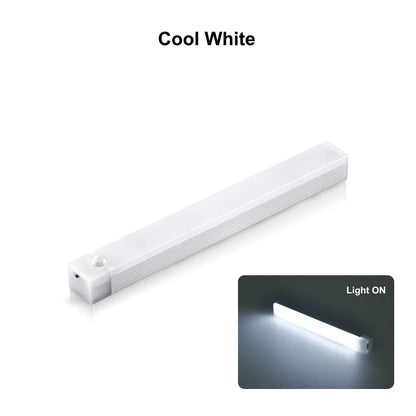Smart Motion Sensor LED Light Bar – USB Rechargeable