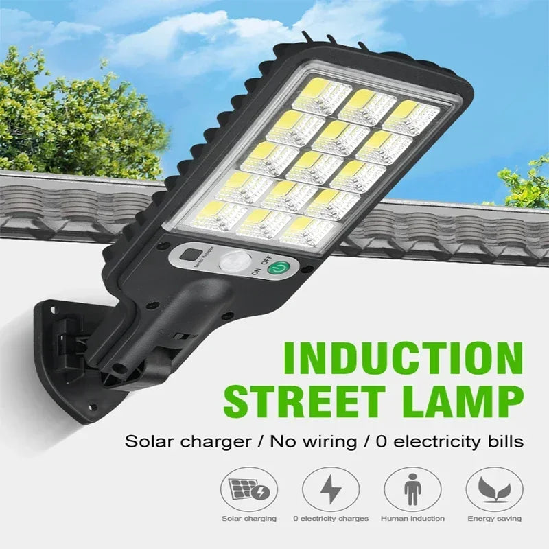 Solar Motion Sensor Lights | Waterproof Outdoor Security Lights (4-Pack)